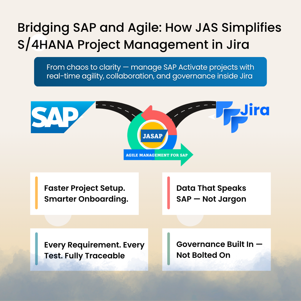 Bringing SAP Methodology into Jira: How JASAP App Transforms S/4HANA Project Management